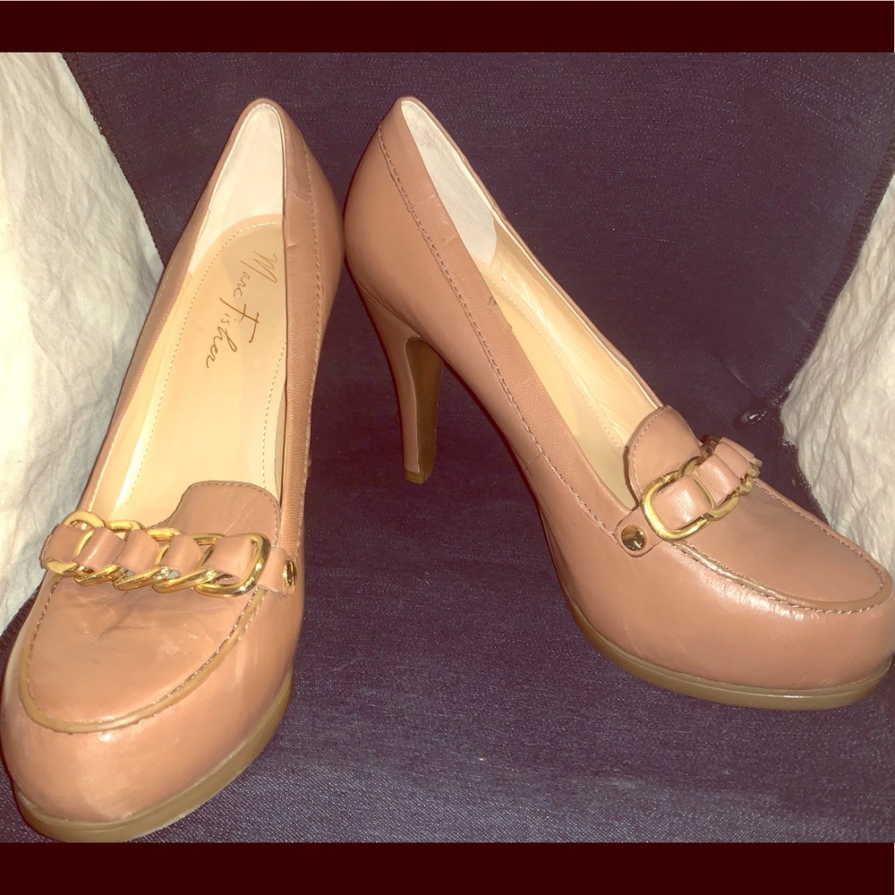 Marc Fisher Chain Detail Heels